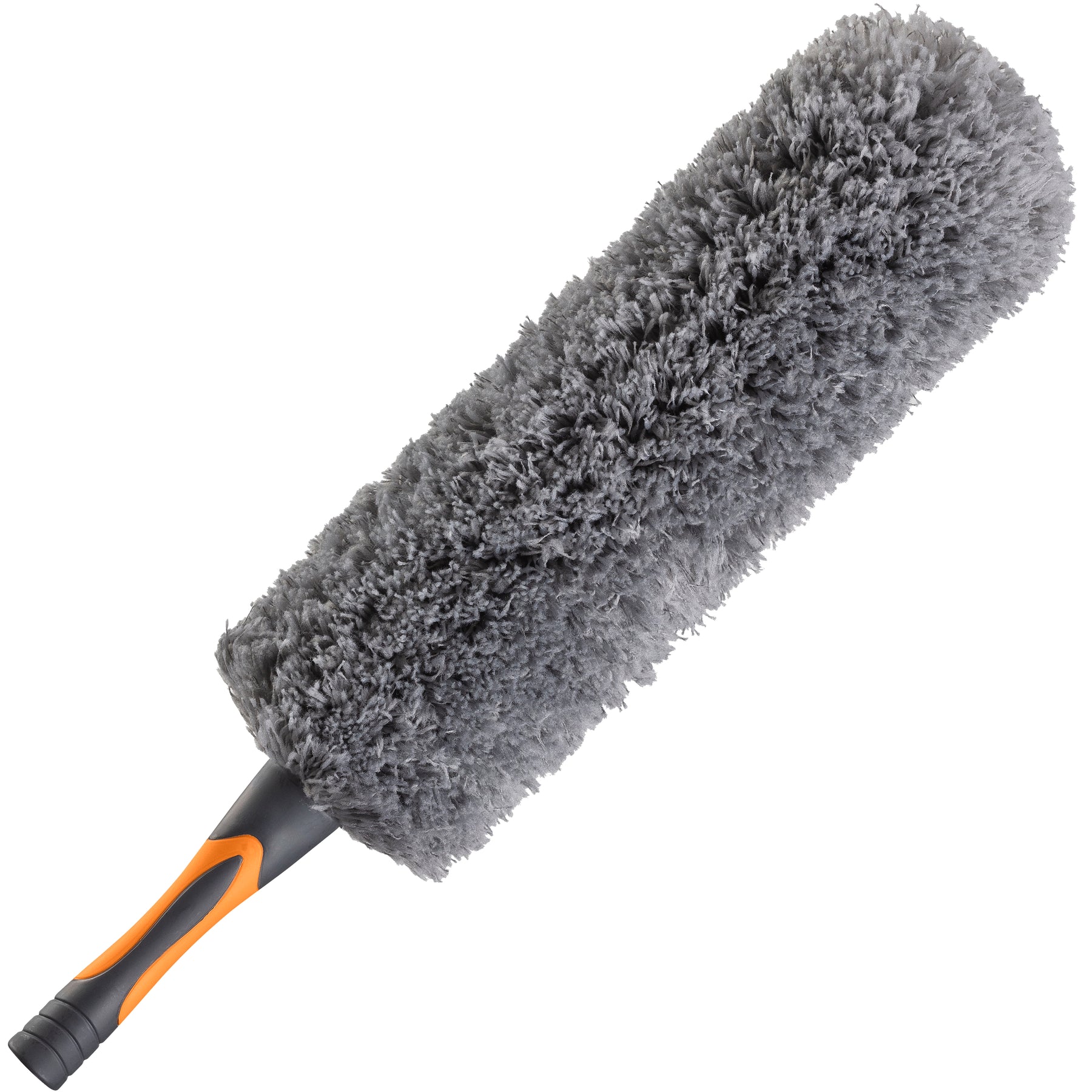EVERSPROUT Flexible Microfiber Feather Duster | 17-inch Brush Head with  Hand-Grip | Lightweight, Attracts Dust | Twists onto Standard Acme Threaded